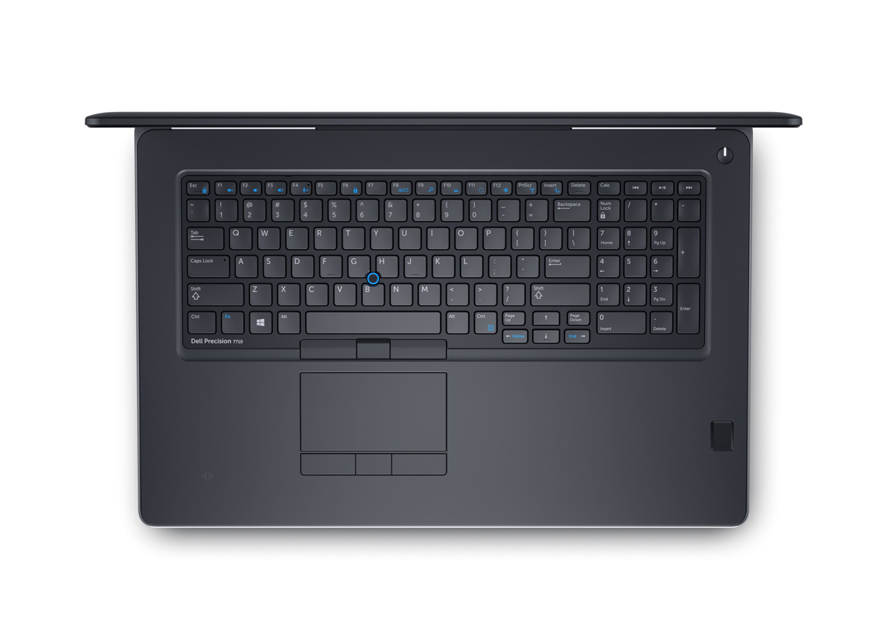 戴尔Dell Precision 7710 移动工作站（英特尔®酷睿™i7-6820HQ处理器/16GB内存/256G PCIe+2TB SATA硬盘） 产品图