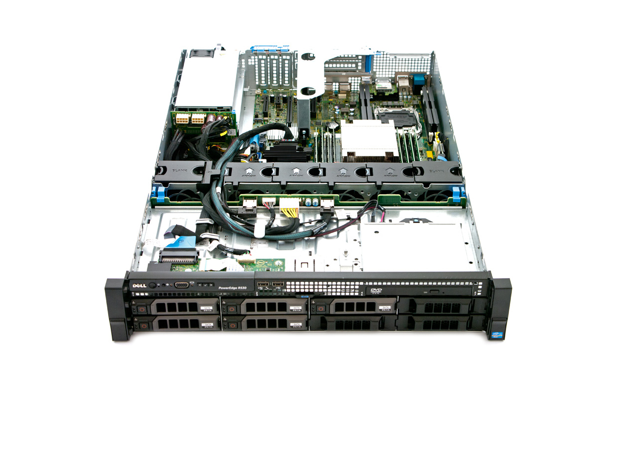 戴尔Dell PowerEdge R530机架式服务器（英特尔®至强®E5-2609 v4处理器/16G RDIMM内存/3块1TB 7.2K RPM SATA 3.5英寸硬盘） 产品图