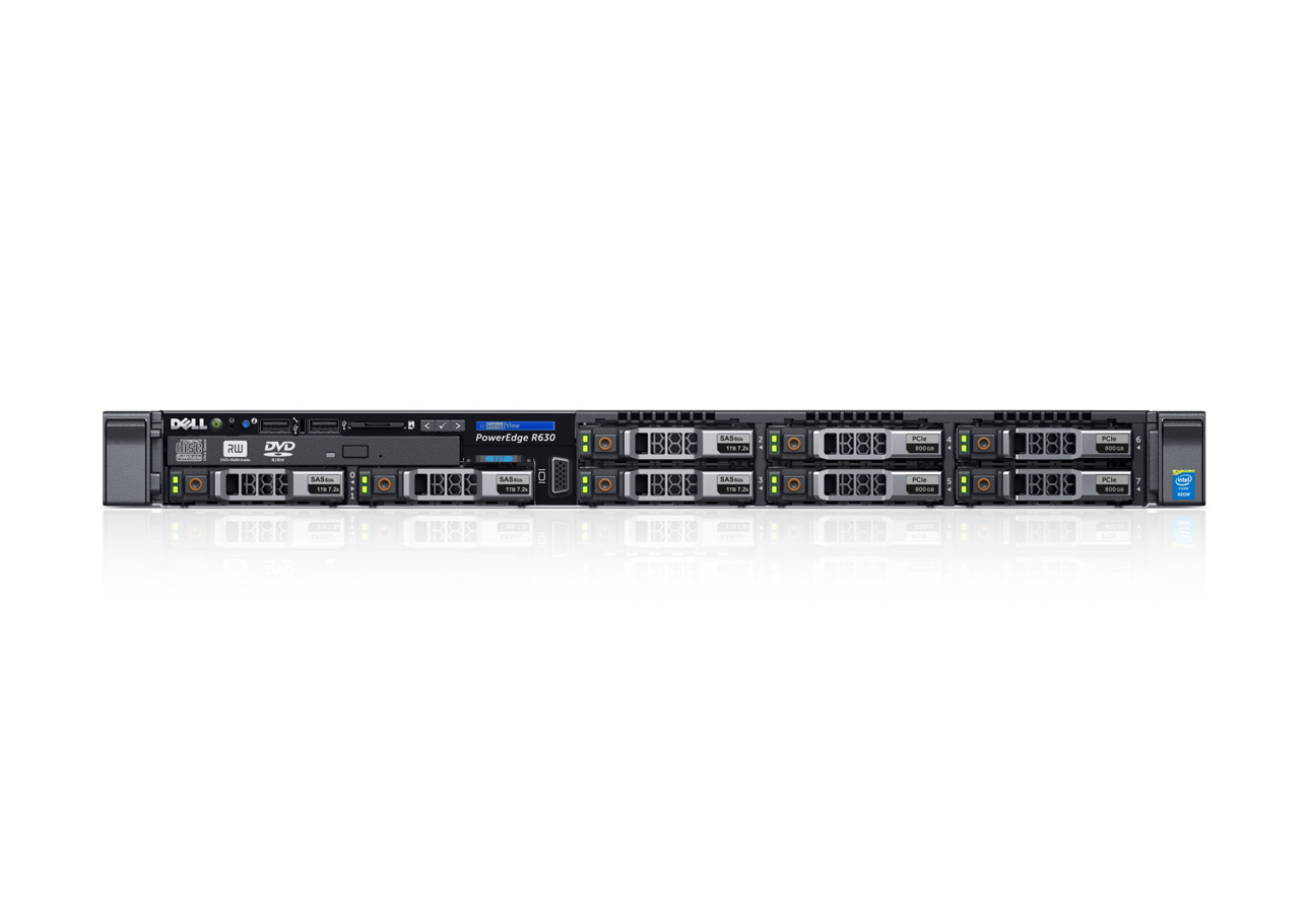 戴尔Dell PowerEdge R630机架式服务器（英特尔®至强®E5-2640 v4处理器/32G RDIMM内存/3块2TB 7.2K RPM SATA 3.5英寸硬盘） 产品图