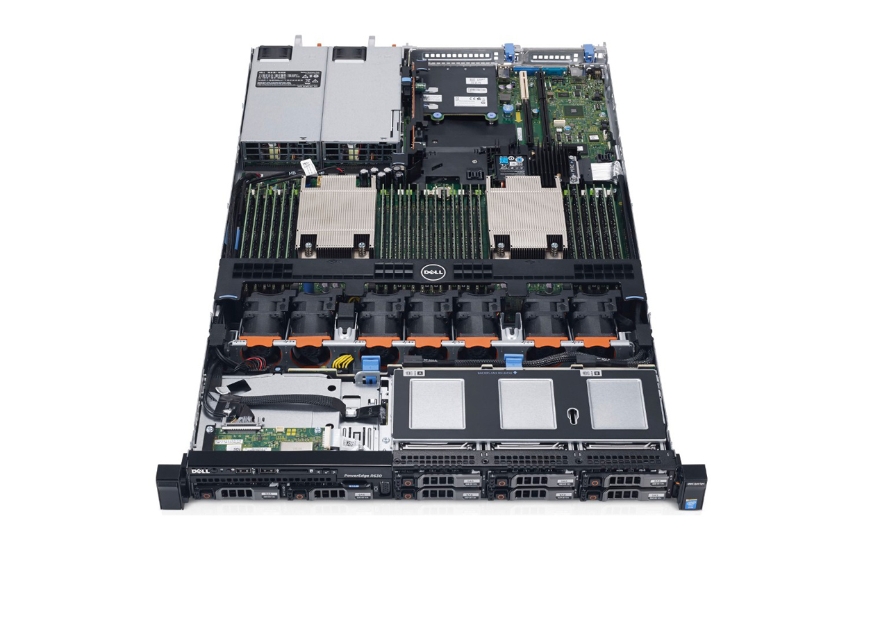 戴尔Dell PowerEdge R630机架式服务器（2颗英特尔®至强®E5-2650 v4处理器/64G RDIMM内存/4块600G 10K RPM SAS 2.5英寸硬盘） 产品图