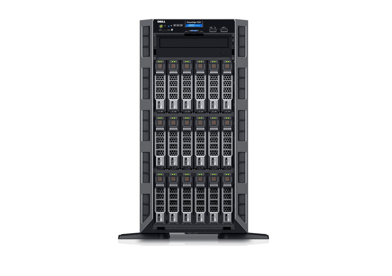 戴尔Dell PowerEdge T630 塔式服务器（英特尔®至强®E5-2630 v3处理器/4G RDIMM内存/500GB 7.2K RPM SATA硬盘） 产品图