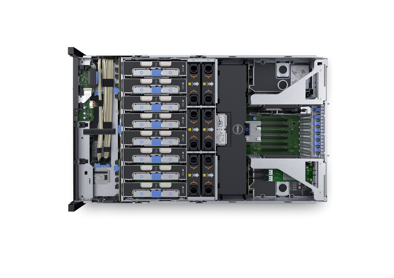 戴尔Dell PowerEdge R930机架式服务器（2颗英特尔®至强®E7-4809 v4处理器/512G RDIMM内存/24块2TB 7.2K RPM SAS硬盘） 产品图