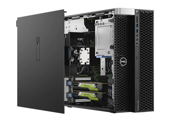 戴尔Dell Precision Tower 7820塔式工作站（英特尔至强铜牌3106 1.7GHz 8核8线程/ 8G内存/2T硬盘/NVS315-1G独显/主机） 产品图