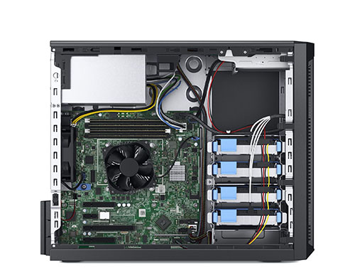 戴尔PowerEdge T140服务器（英特尔至强 E-2124 四核3.3GHz/16G内存/3块4TB SATA硬盘/Raid5/365W电源 产品图