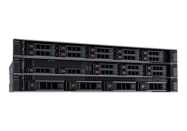 戴尔Dell EMC PowerEdge R640机架式服务器（intel至强铜牌3106 8核 /16GB内存 /3块4TB 7.2K SATA硬盘 /H330 /四口千兆网/495W） 产品图