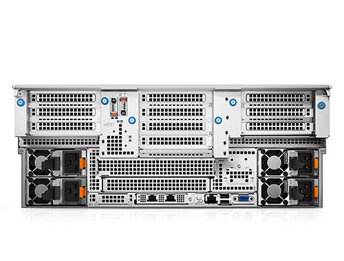 戴尔PowerEdge R9604路存储式主机深度学习渲染AI人工智能 4颗金牌6416H 72核2.2G 256G丨4*1.92T丨6*3.84T丨H755 产品图